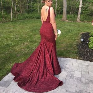 Prom dress size 2 worn once